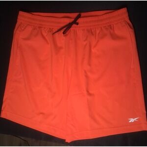 Reebok Men's Drawstring Shorts, Lt Weight with Pockets, Reecycled Materials XL